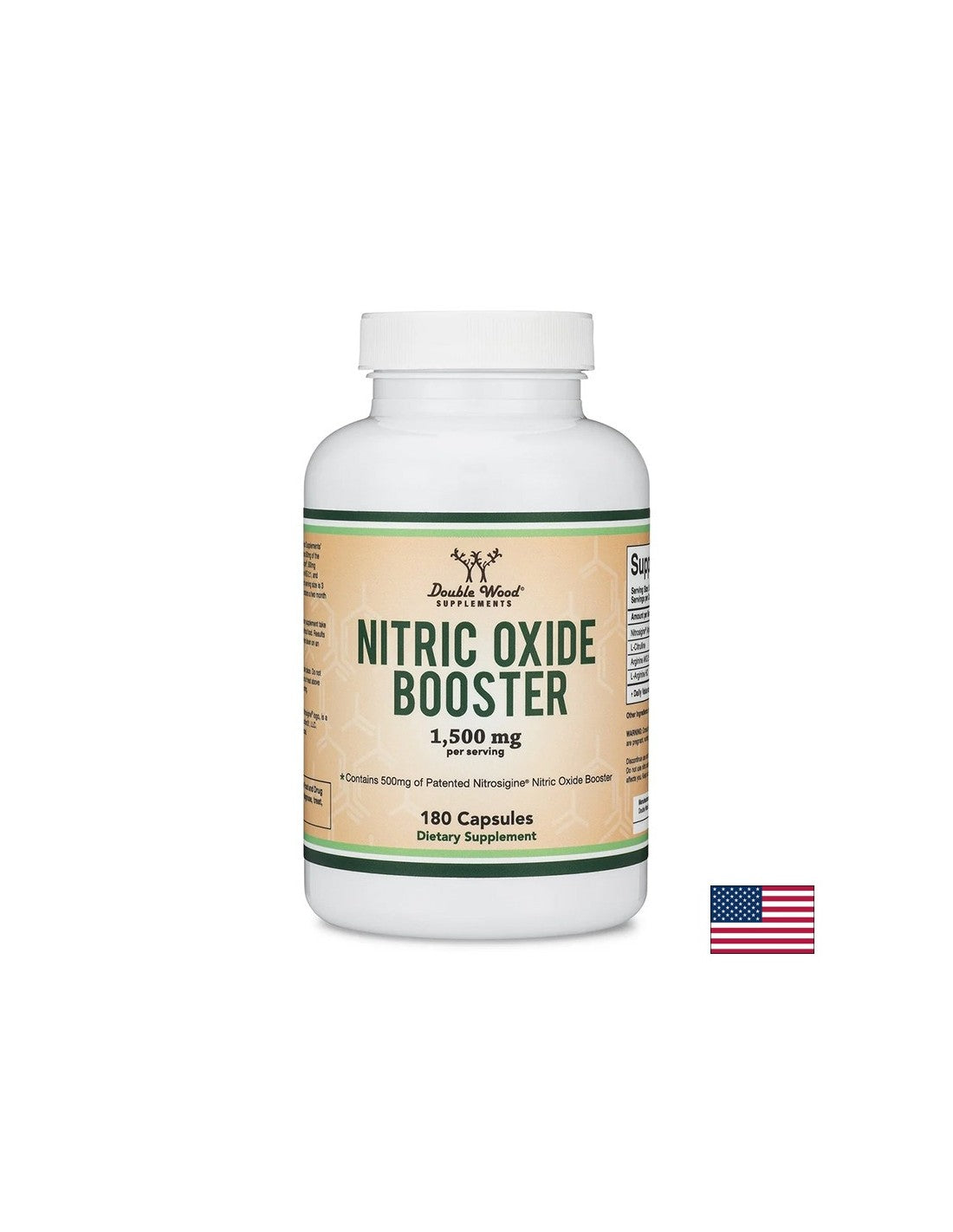 Booster di azoto: energia, resistenza, aumento della massa muscolare, 180 capsule