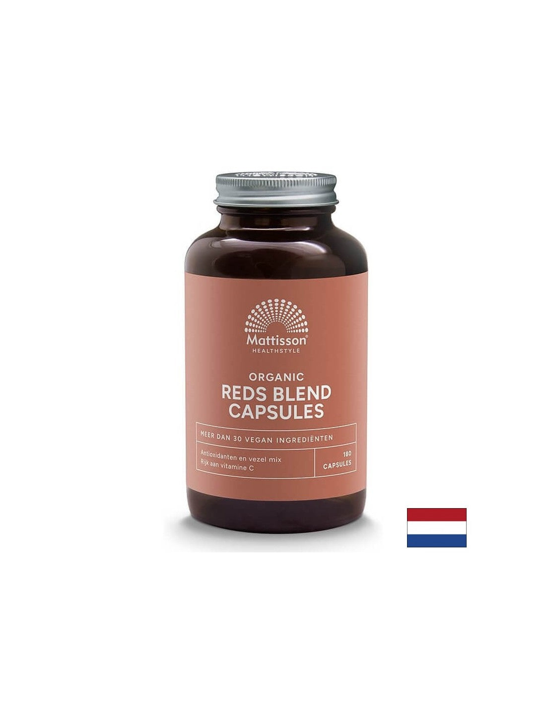 Formula antiossidante da frutta e verdura rossa biologica, 180 capsule <tc>Mattisson Healthstyle</tc>