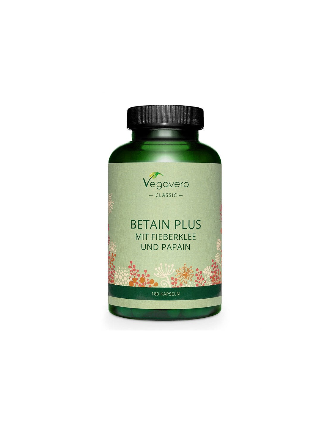 Digestione - Betaina cloridrato+Agrodolce+Papaina, 180 capsule <tc>Vegavero</tc>