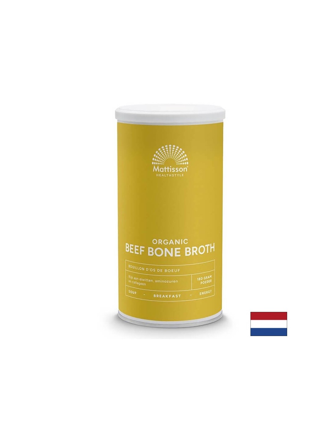 Articolazioni sane e pelle bella - Brodo di ossa di manzo BIO, 180 g, polvere