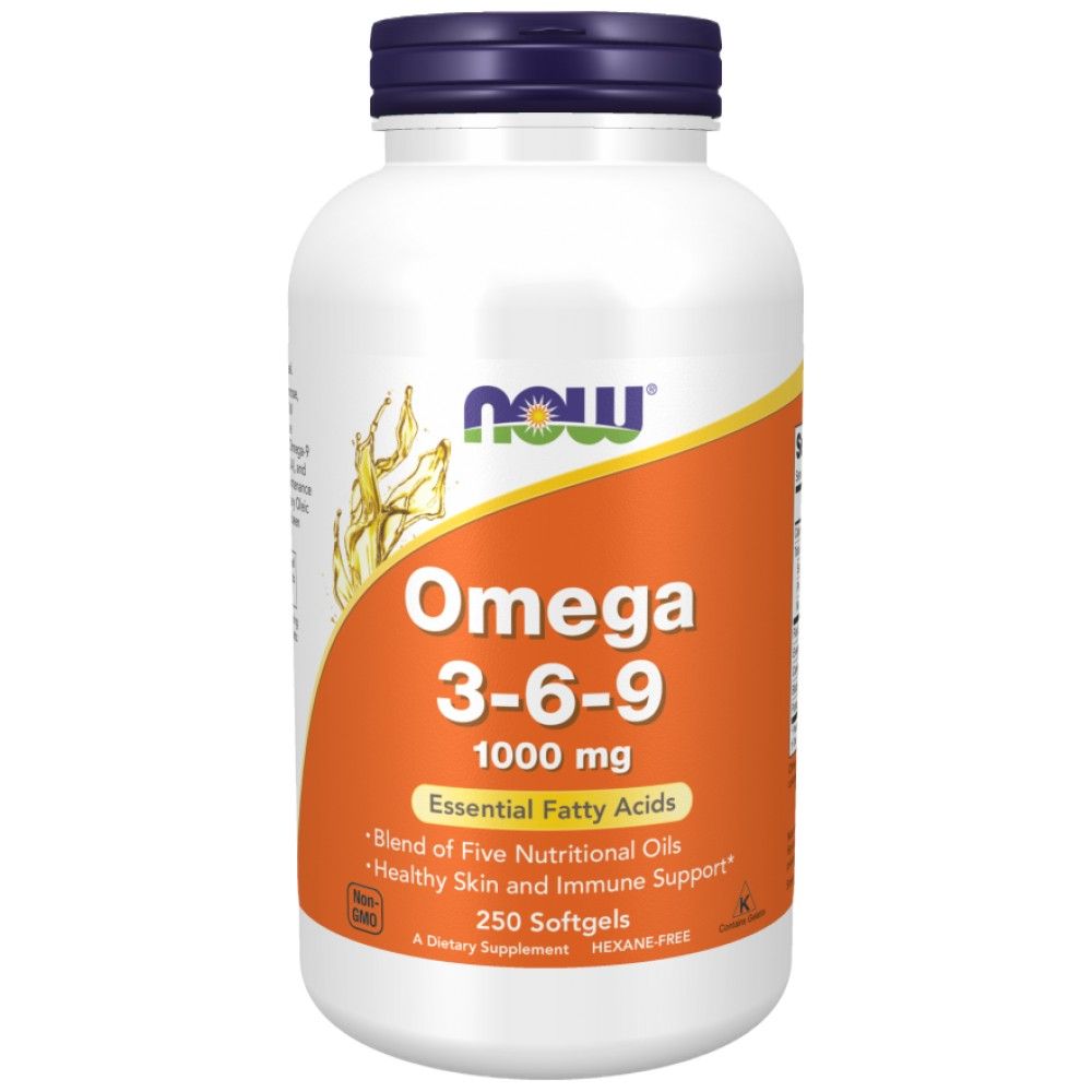 Omega 3-6-9 1000 mg-250 capsule gel