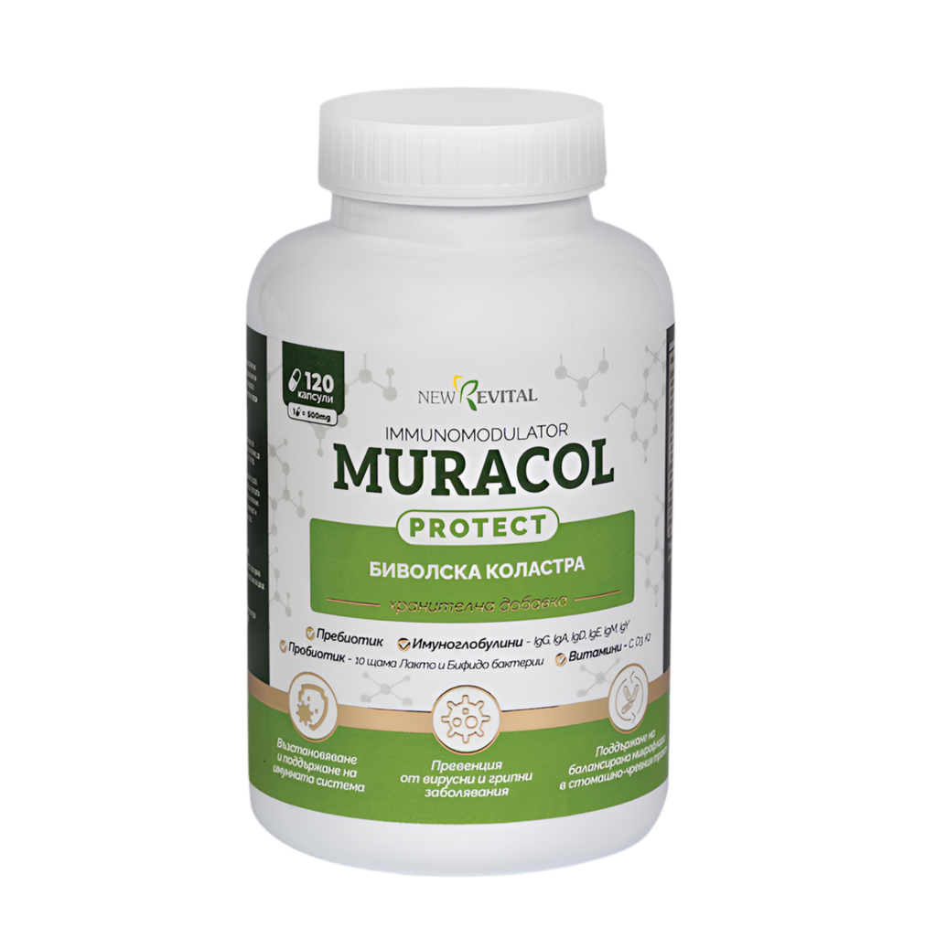 Colostro di bufalo liposomiale 120 capsule “<tc>Muracol</tc> Proteggere"