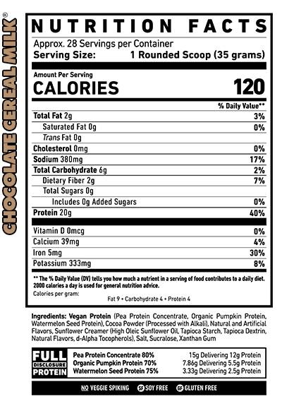 Proteina vegana | Matrix a base di piante - 907 grammi