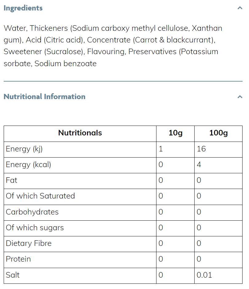 Sciroppo magro | Gelatina di fragole - 425 ml