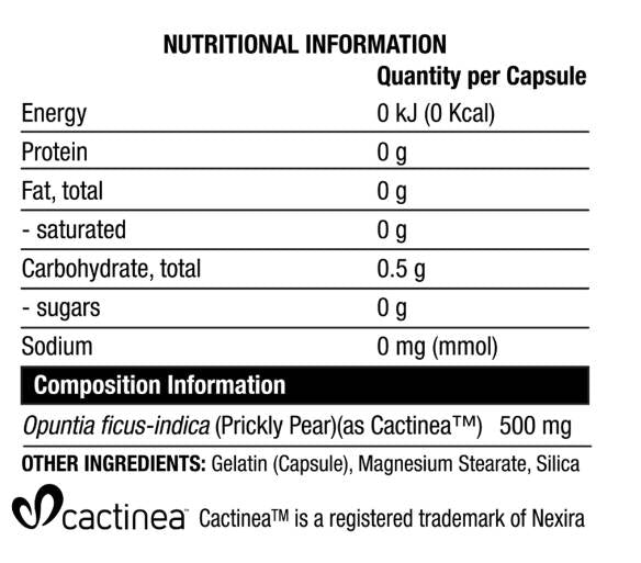 Cactinea | Amplifica serie - 60 capsule