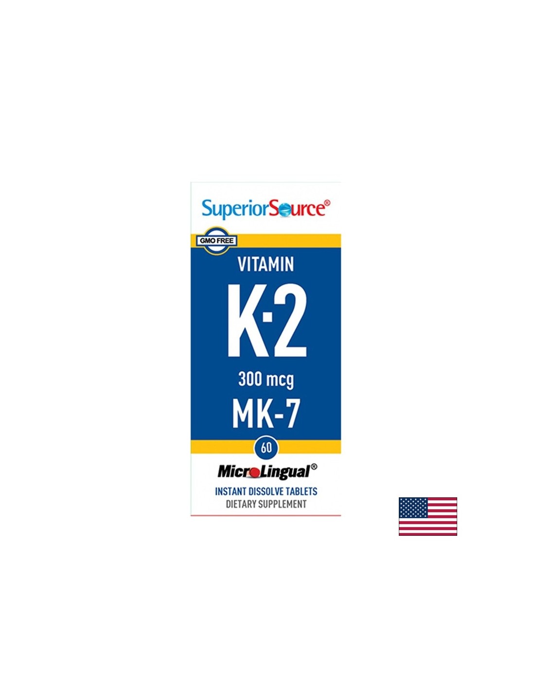 Ossa e sistema cardiovascolare - Vitamina K2 (MK-7), 300 µg x 60 compresse sublinguali