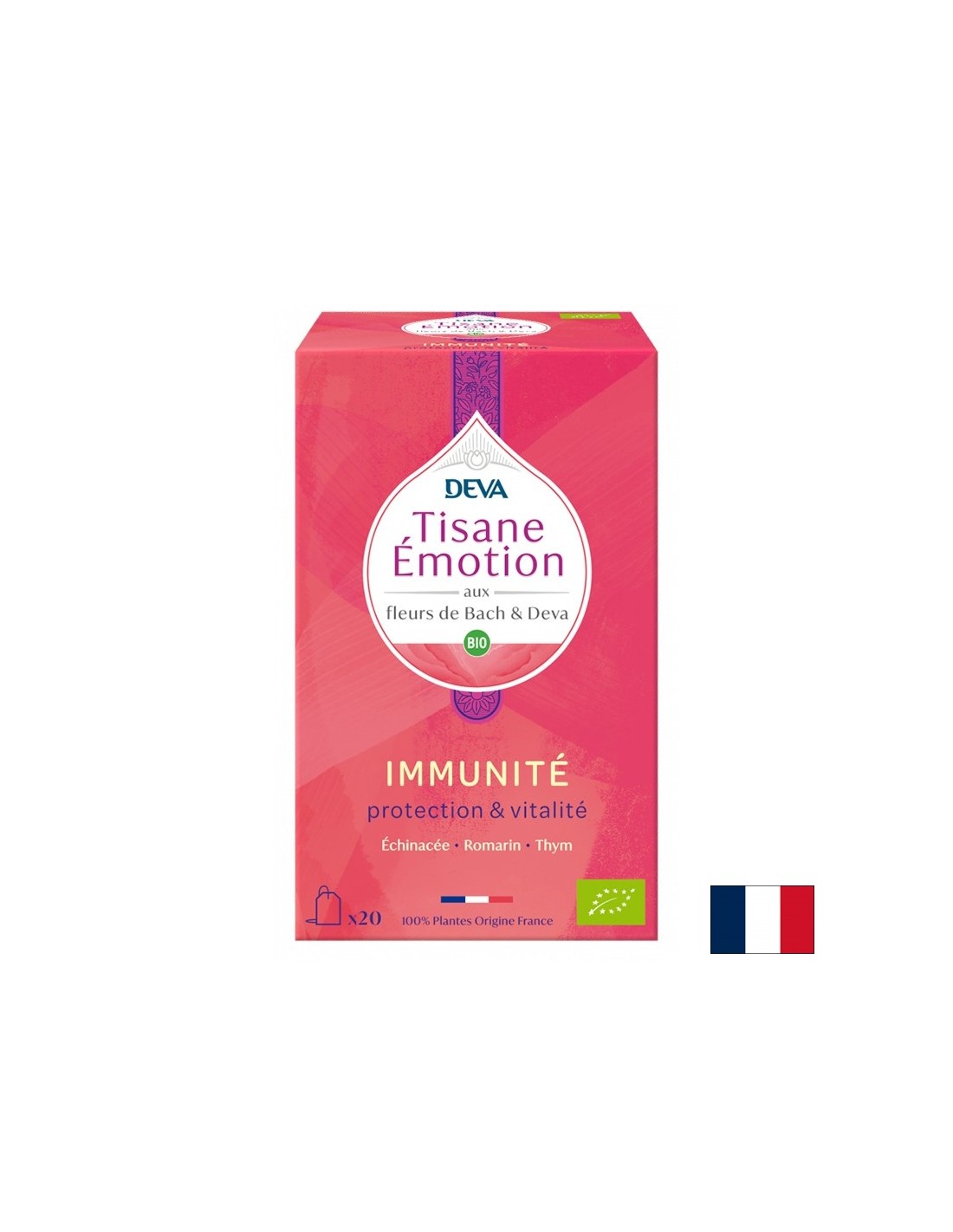 Tisana per l'immunità (con elisir floreali secondo il metodo del Dr. Bach), 20 sacchetti filtro