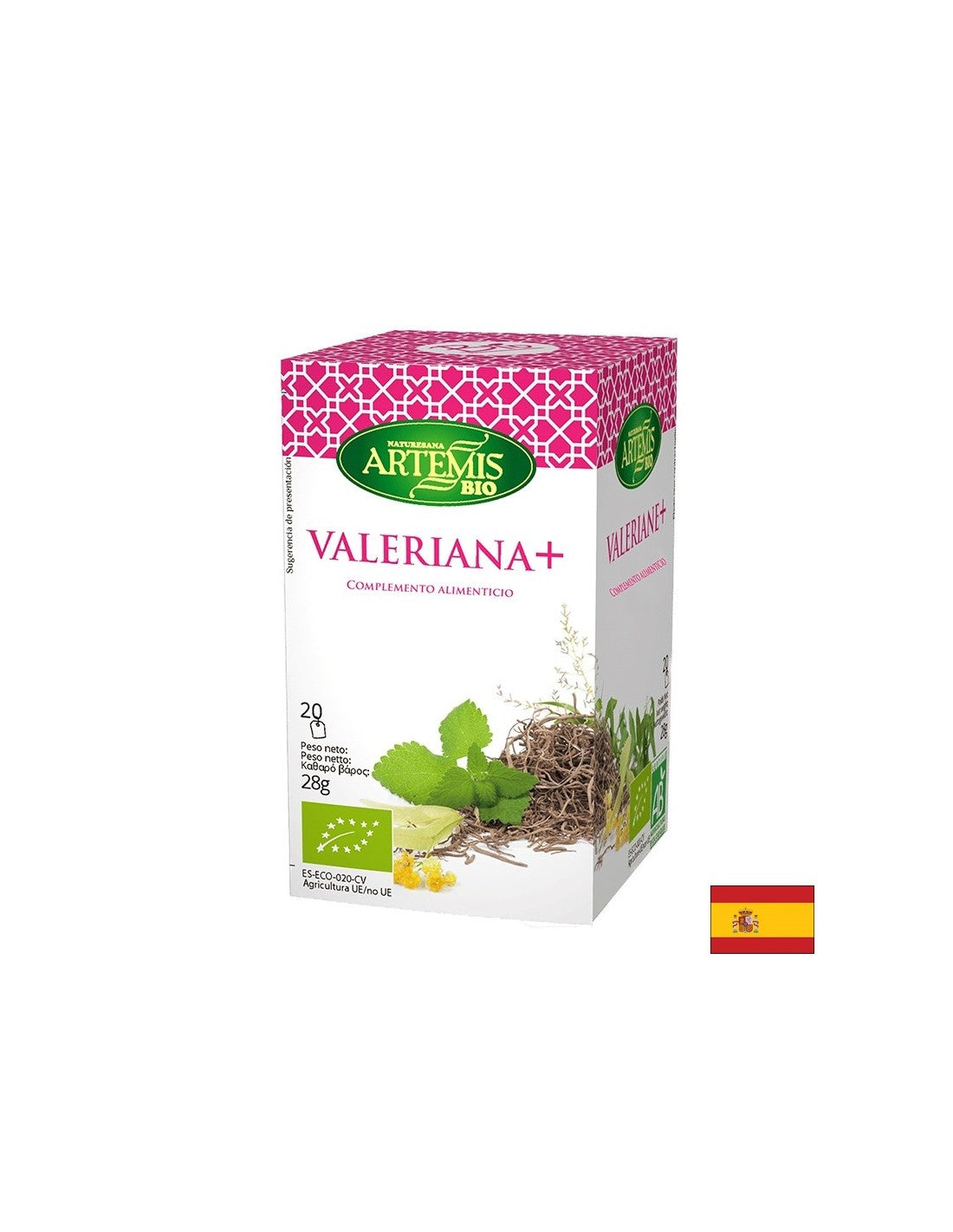 Tisana alla valeriana + erbe aromatiche, 20 bustine filtro Herbes del Moli