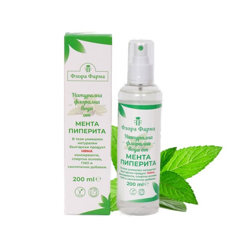 Acqua floreale naturale di menta piperita - 200 ml FLORA PHARMA