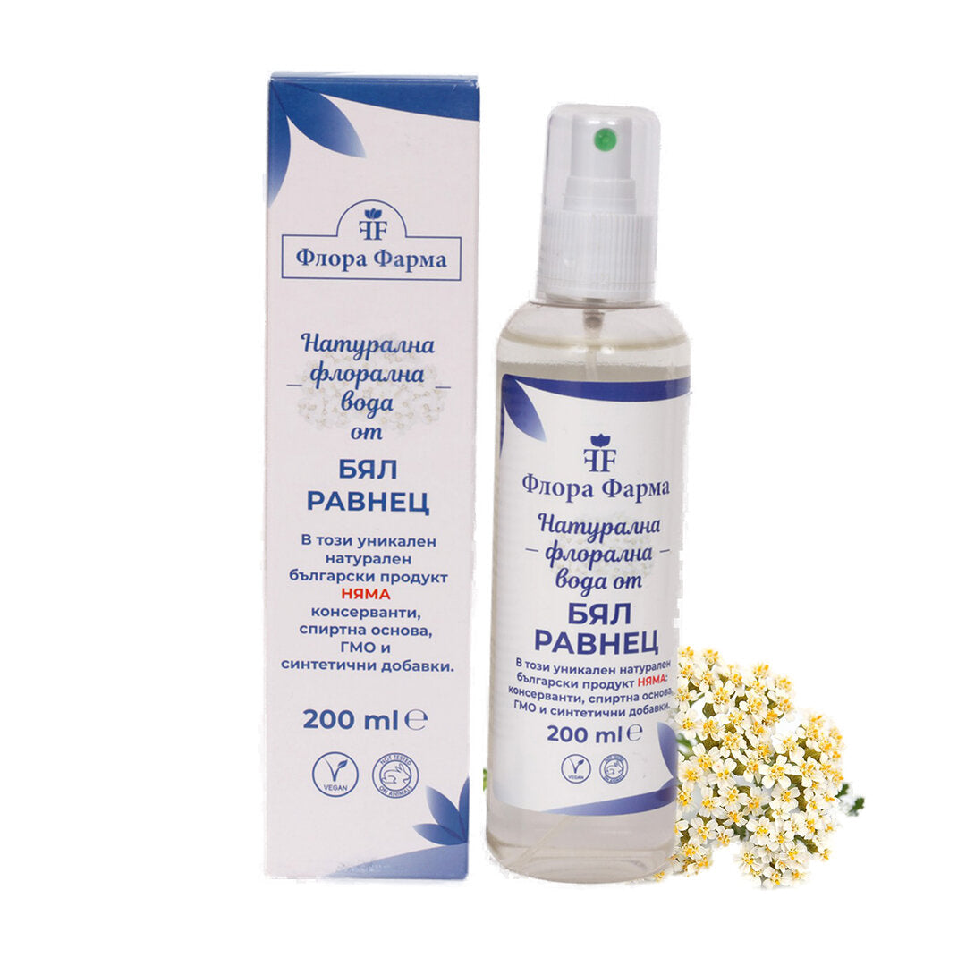 Acqua floreale naturale di achillea - 200 ml FLORA PHARMA