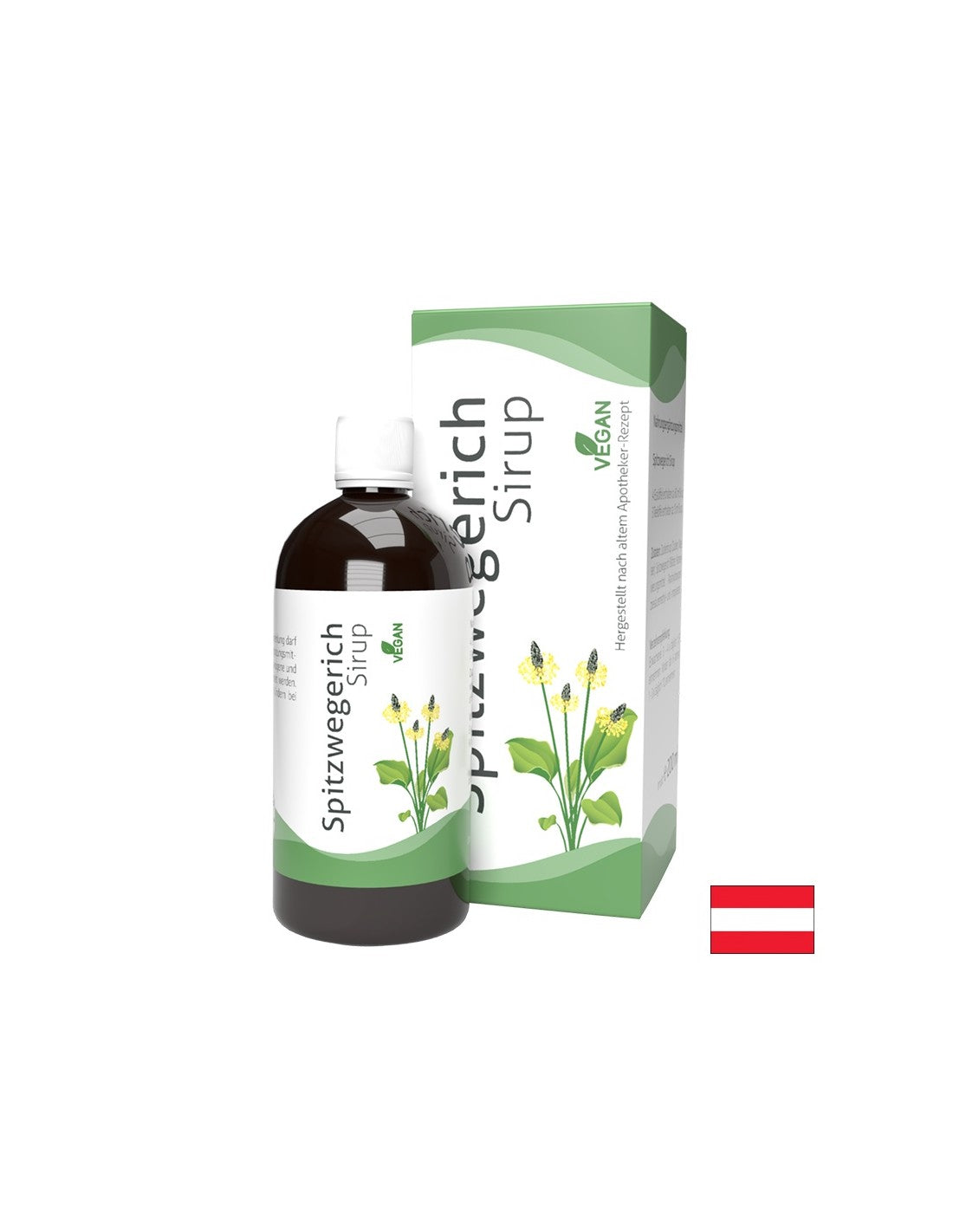 Per problemi respiratori - Piantaggine a foglia stretta, sciroppo 200 ml