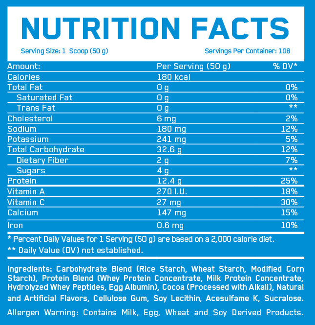 Mass Build Gainer - 5,443 kg