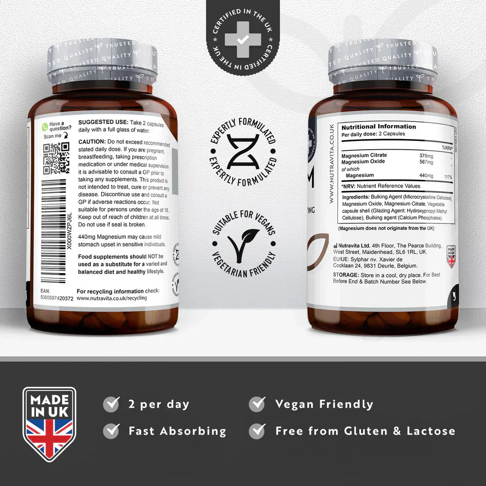 Magnesio 220 mg (bicomponente) - 180 capsule