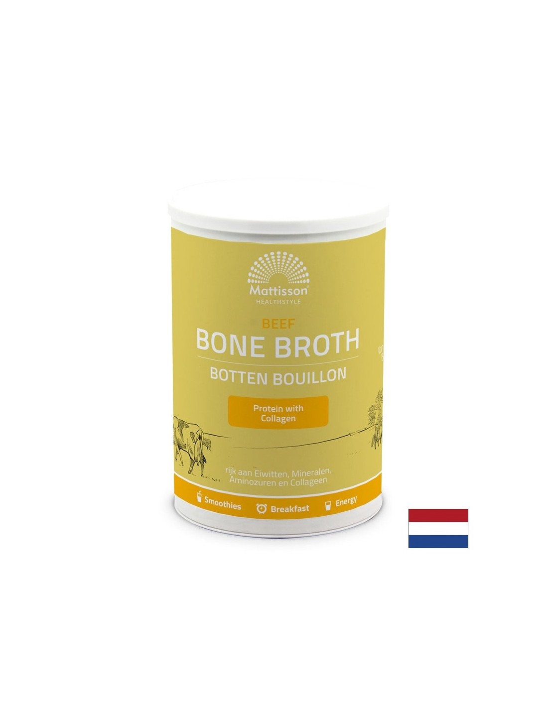 Articolazioni sane e pelle bella - Brodo di ossa di manzo in polvere, 250 g