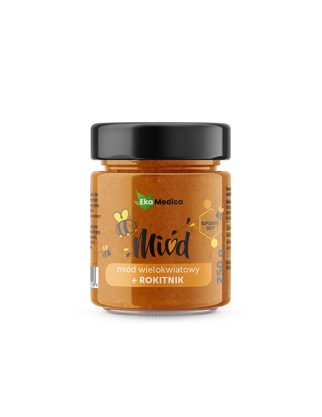 Miele multicolore con estratto di olivello spinoso, 250 g EkaMedica