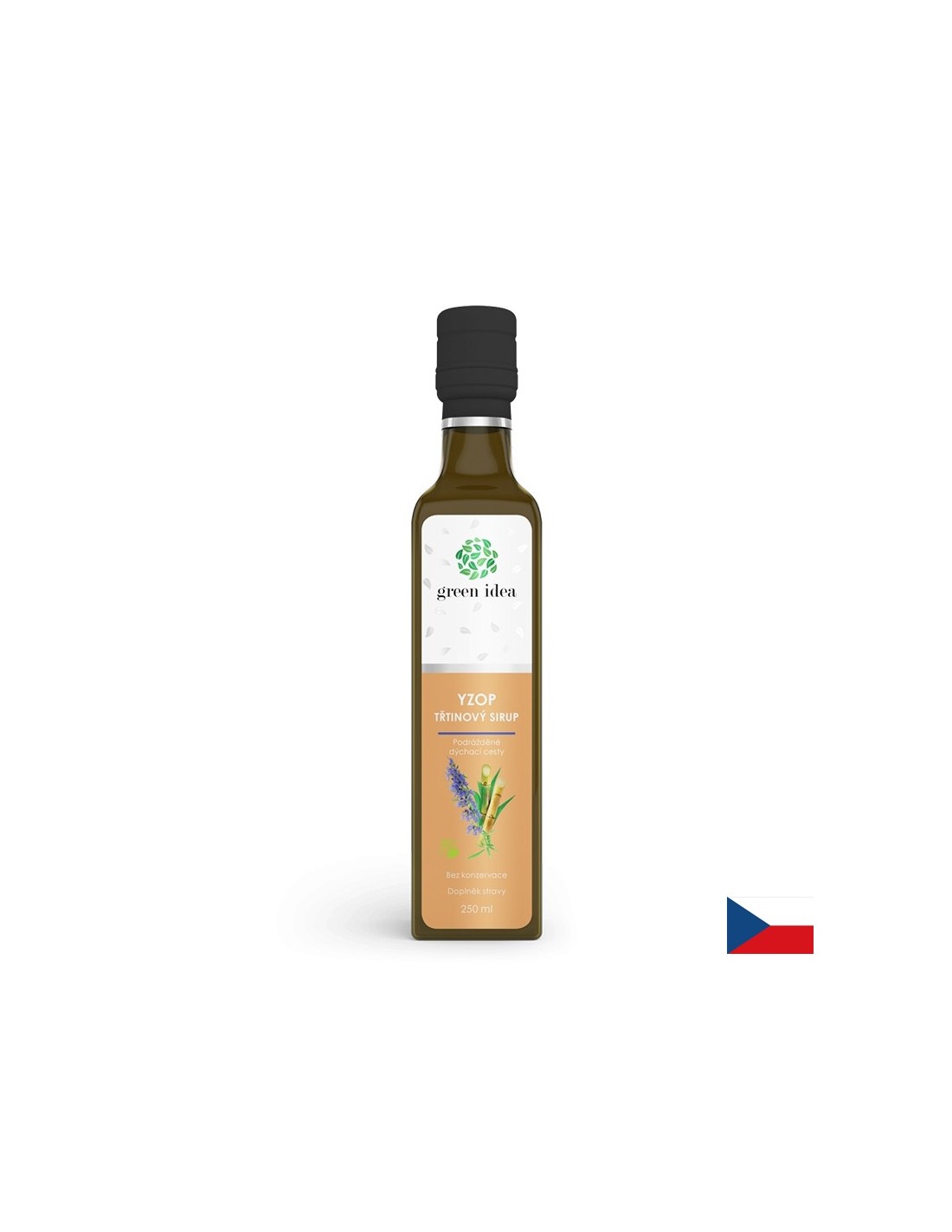 Apparato respiratorio - Sciroppo di canna con issopo e ibisco, 250 ml