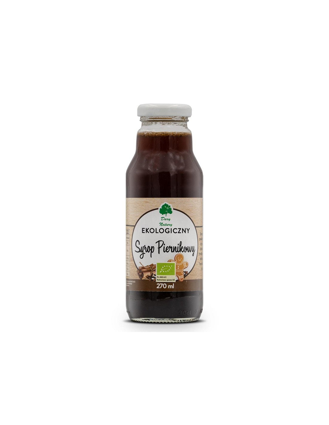 Sciroppo biologico di cannella+erbe da aggiungere a bevande e dessert - Buona digestione e controllo della glicemia, 270 ml