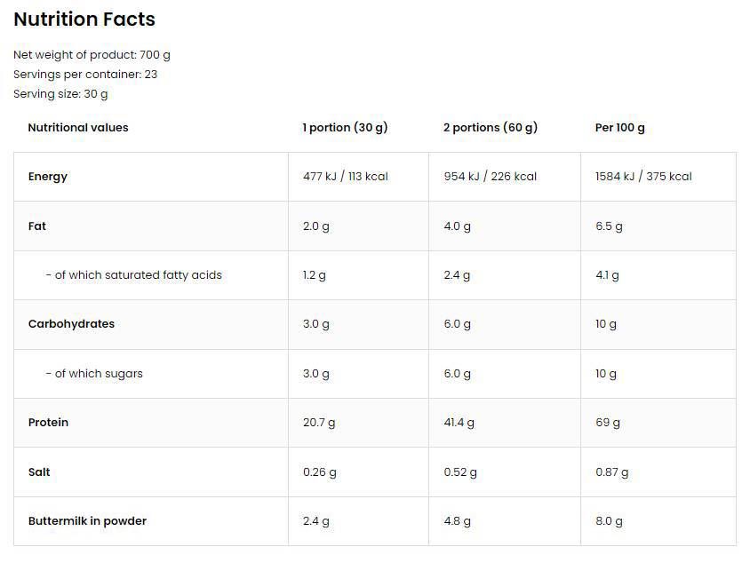 Wheylicious | Proteine Shake - 700 grammi