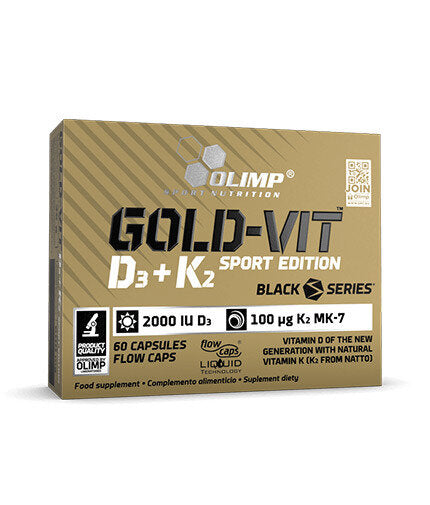 OLIMP Gold-Vit D3 + K2 Sport Edition 60 Caps - Feel You