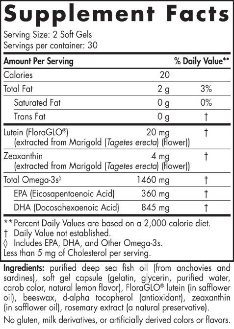 Omega Vision - 60 capsule gel
