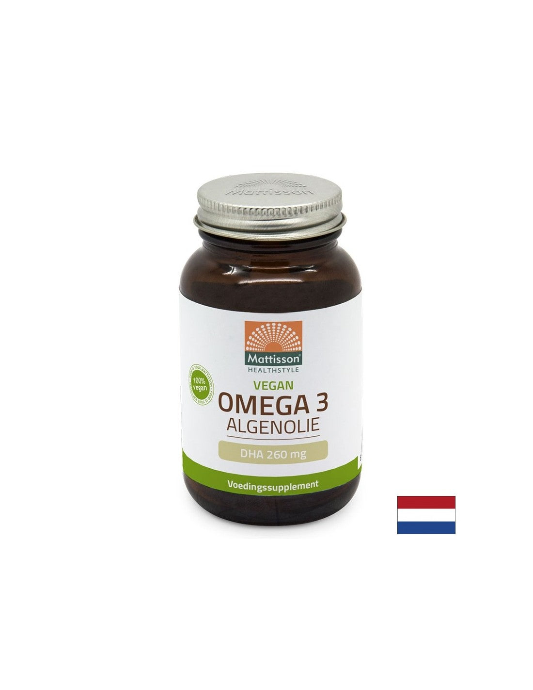 Funzione cerebrale e cardiaca - Omega-3 (da alghe), 60 capsule V <tc>Mattisson Healthstyle</tc>