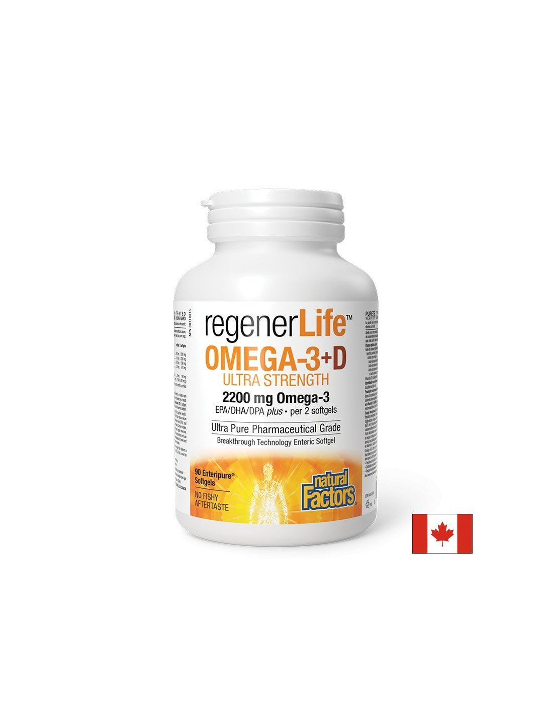 RegenerLife™ Omega-3+D Ultra Forte - 90 confetti