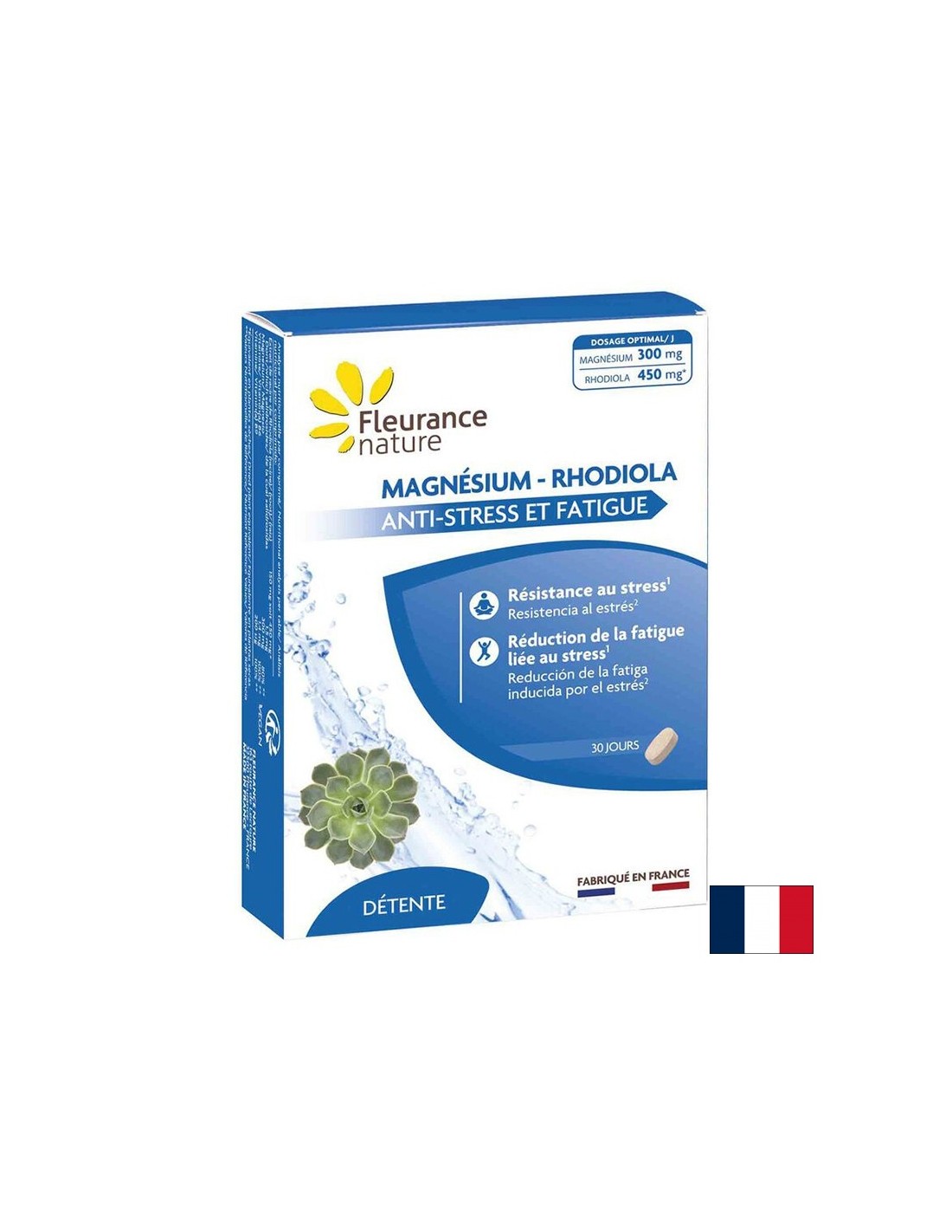 Rilassamento del sistema nervoso - Magnesio + Radice d'oro, 30 compresse