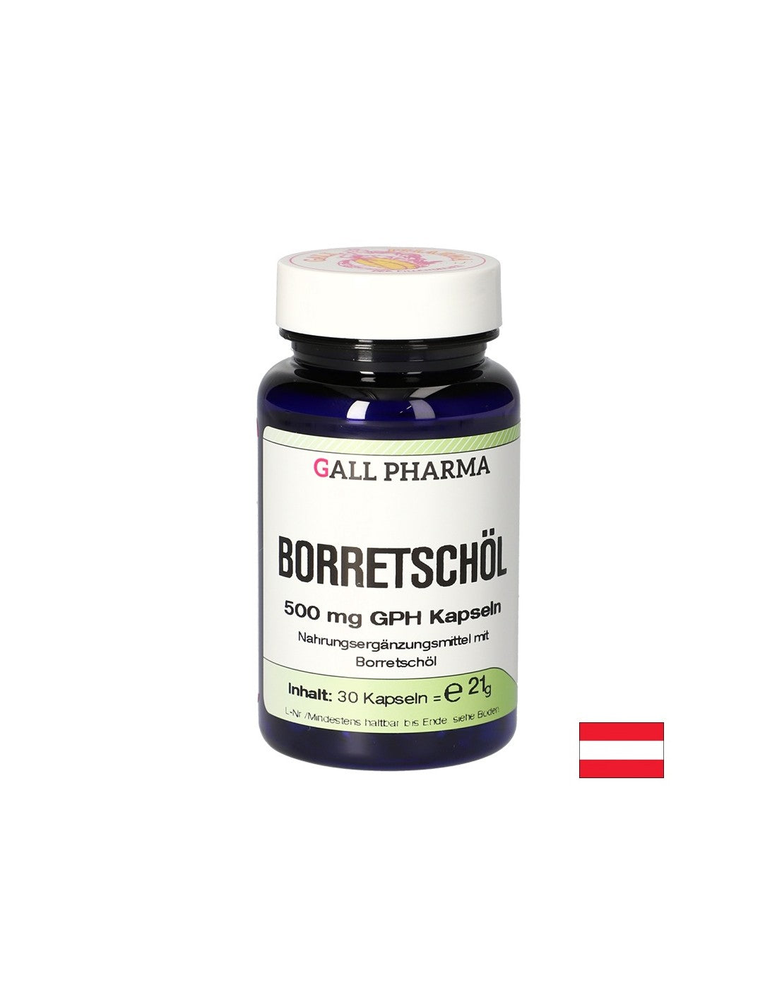 Per sostenere il sistema endocrino, le articolazioni e la pelle - Parenzo (olio) + vitamina E, 30 capsule