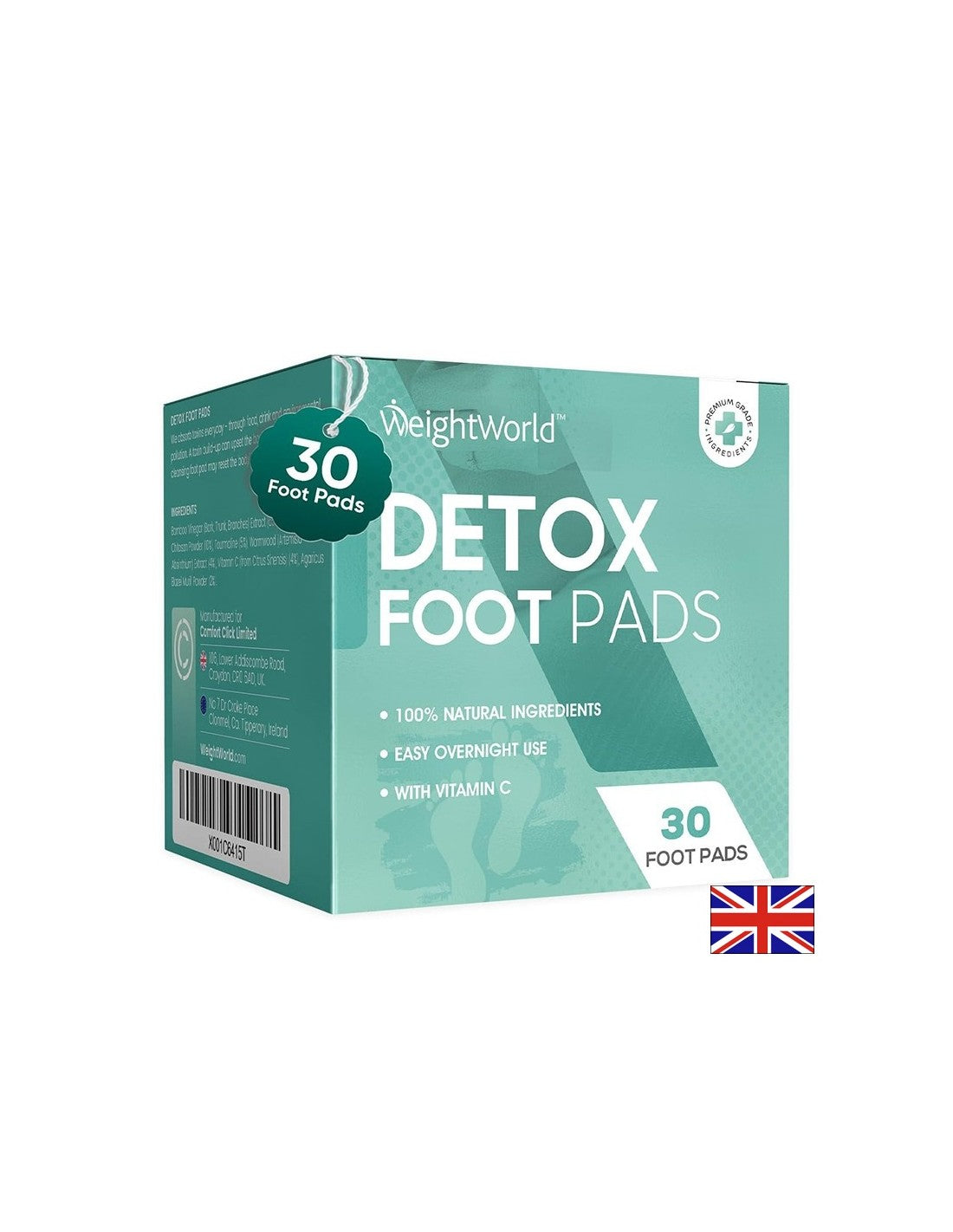 Cerotti Detox per piedi, 30 pz