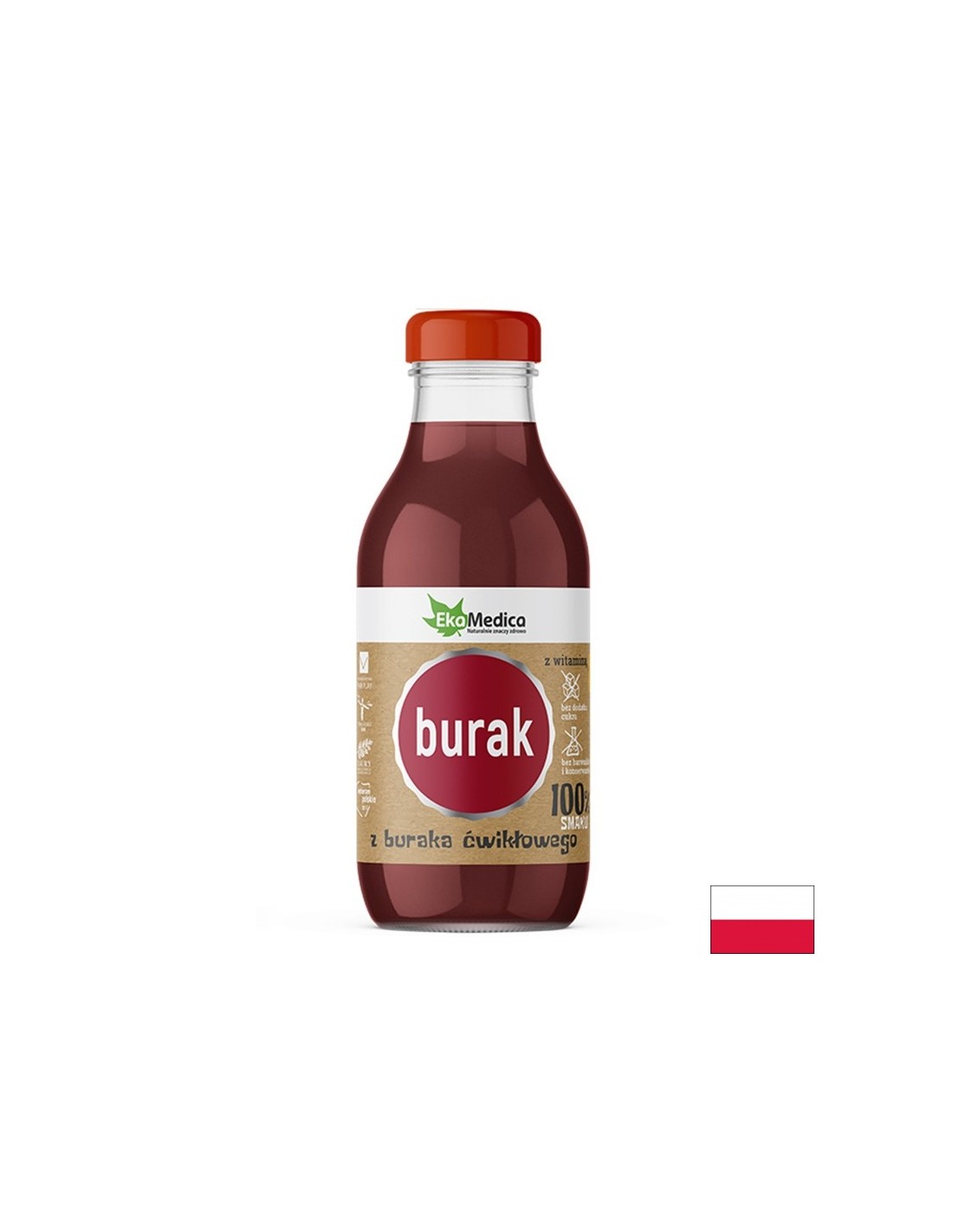 Sciroppo di barbabietola rossa con vitamina C - Contro anemia e stanchezza, 300 ml
