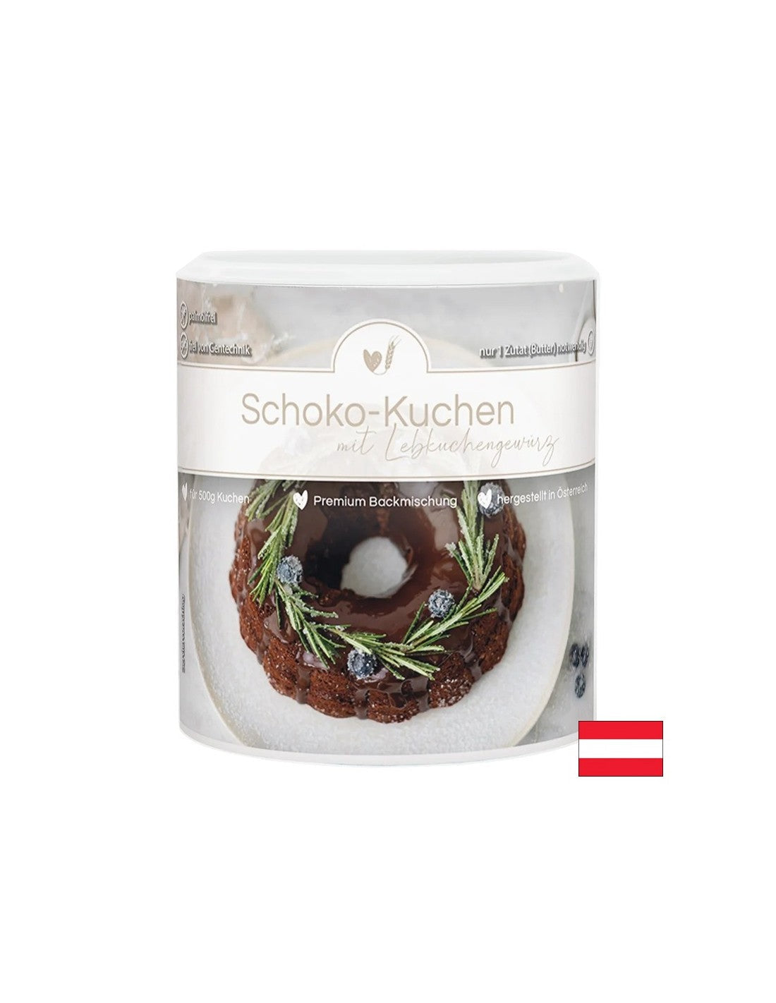 Preparato per torta al cioccolato con spezie, 321 g