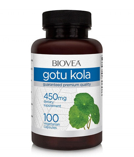 Gotu Kola 450 mg / 100 Caps - Nutra Best Europe