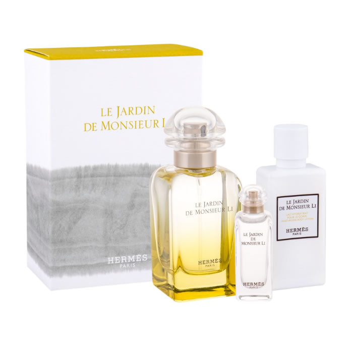 <tc>Hermès</tc> Le Jardin De Monsieur Li Eau De Toilette Spray 50ml Set 3 Pezzi