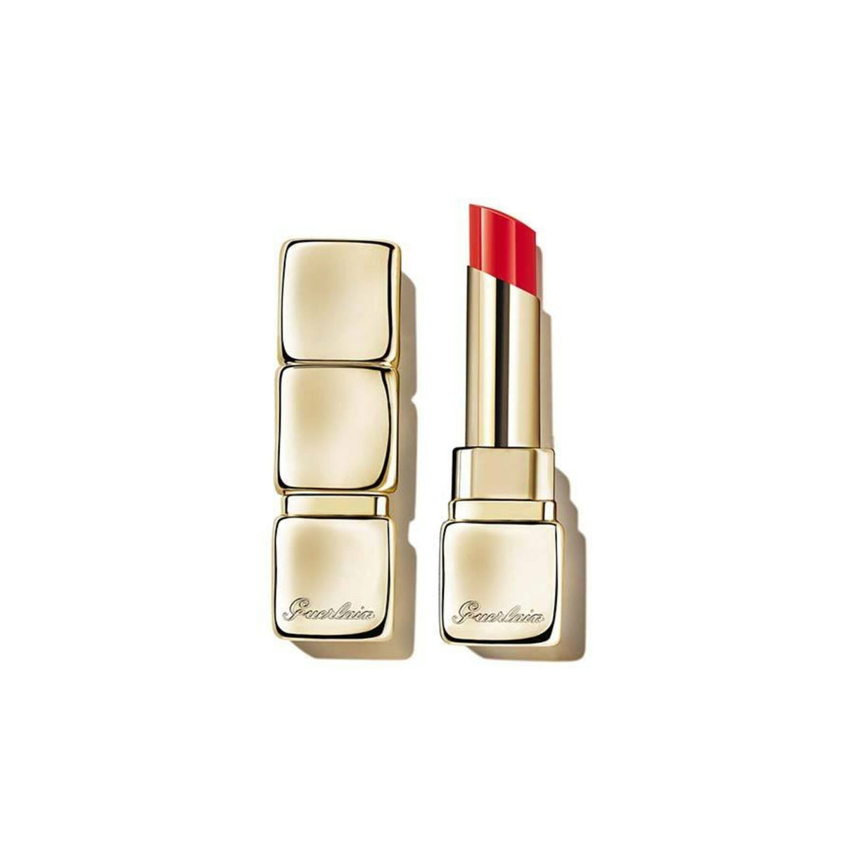 Guerlain Kisskiss Shine Bloom Barra de Labios 775 Poppy Kiss 1un