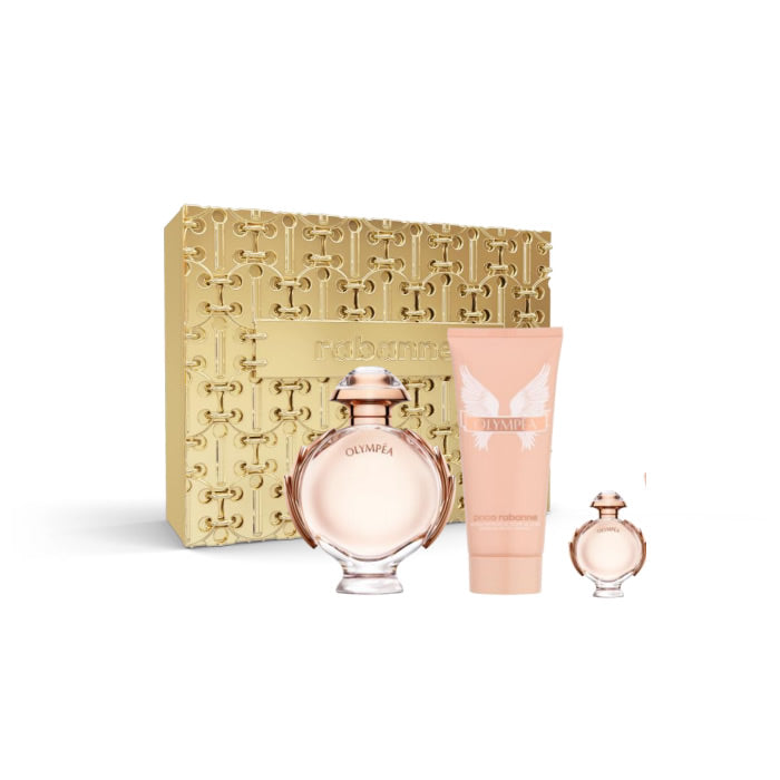 <tc>PACO RABANNE</tc> Olympéa Eau De Perfume Spray 80ml Set 3 Pezzi Natale 2023