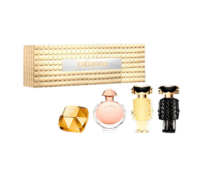 <tc>PACO RABANNE</tc> Set da viaggio femminile in miniatura