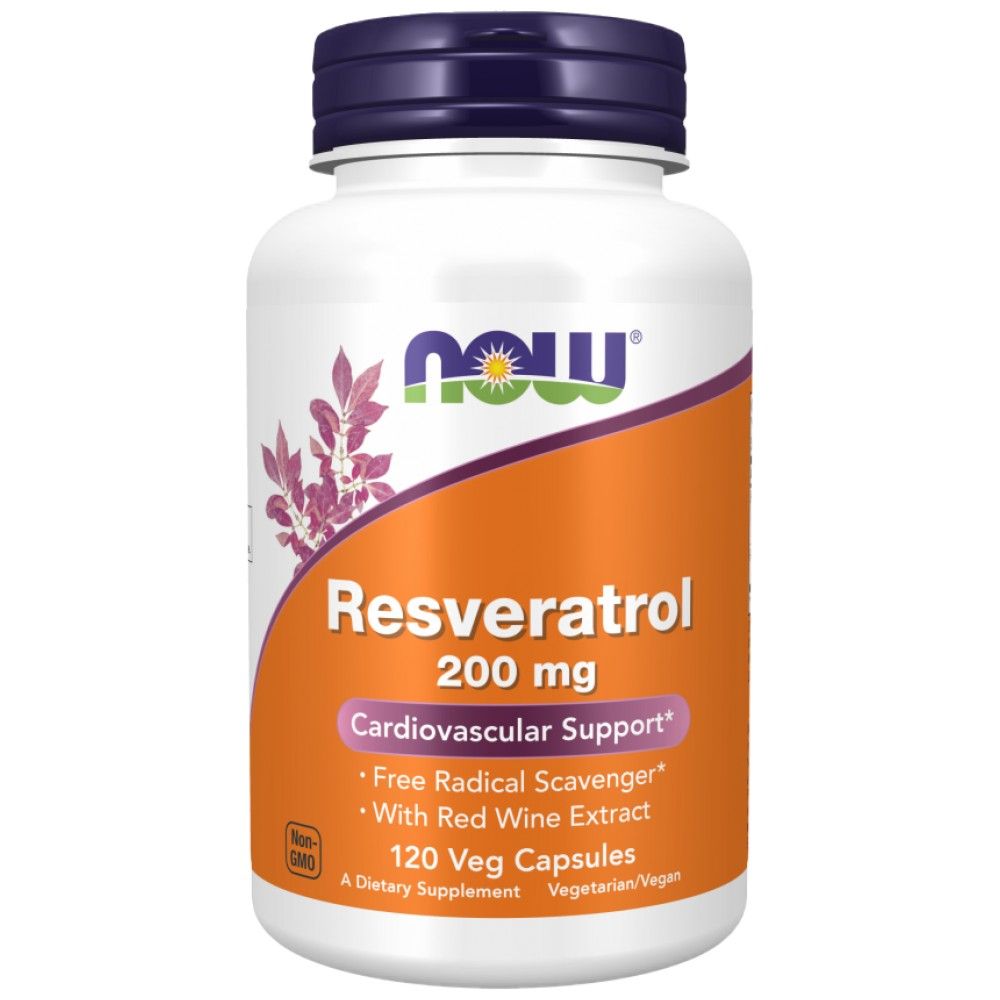 Resveratrolo naturale 200 mg - 120 capsule