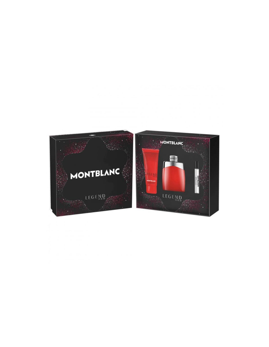 Impostato <tc>MONTBLANC</tc> Legend Red Edp 100ml Gel Mini@