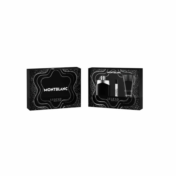 <tc>MONTBLANC</tc> Legend Eau De Toilette Spray 100ml Set 3 Pezzi