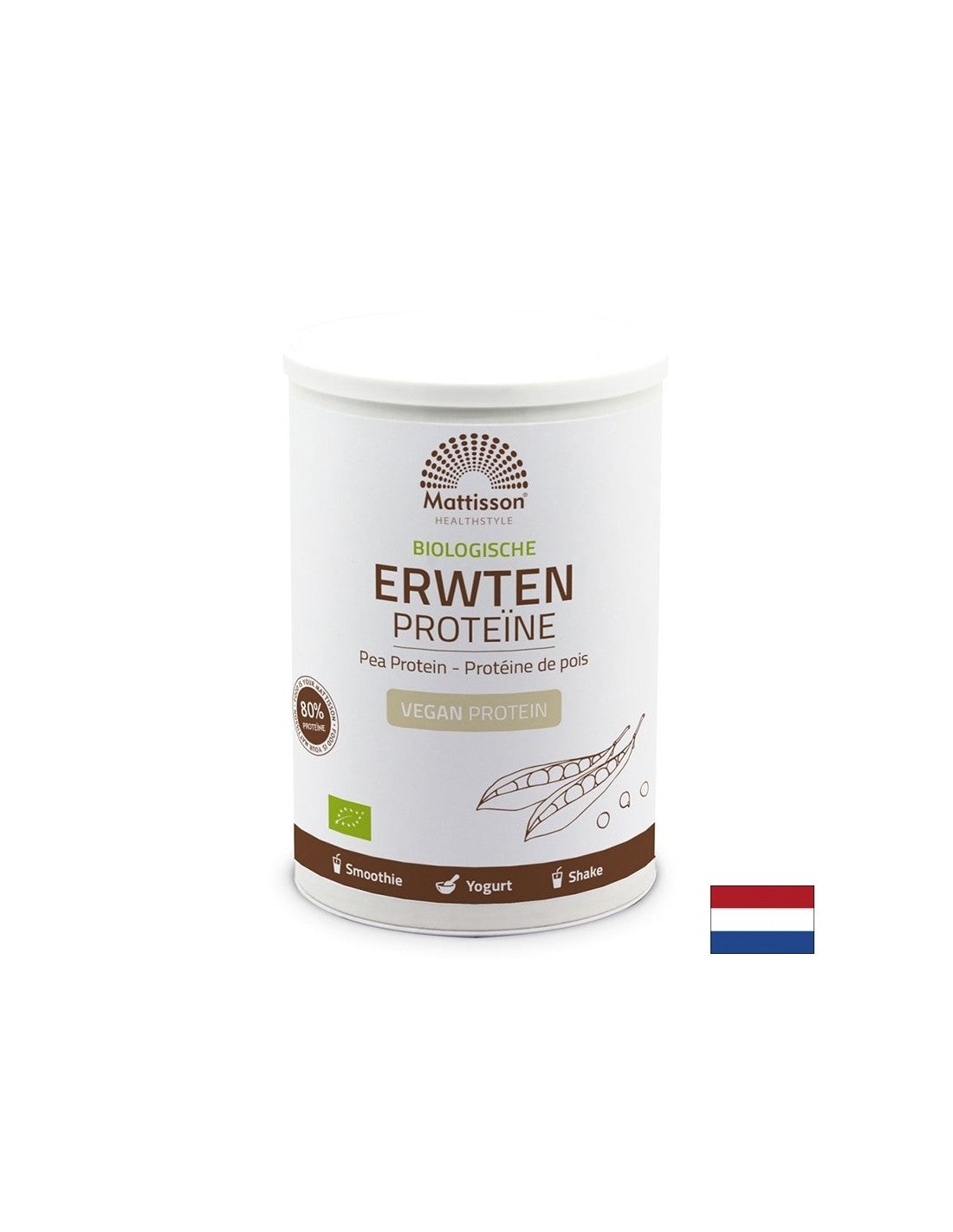 Proteine del pisello Bio, polvere da 350 g