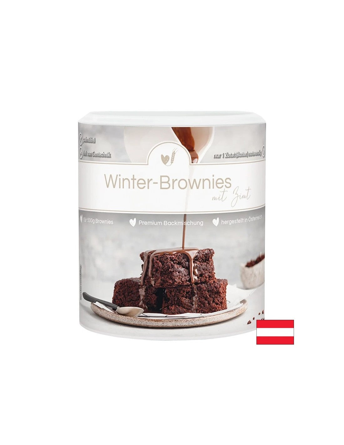 Preparato per dolci per brownie invernali con cannella, 358 g