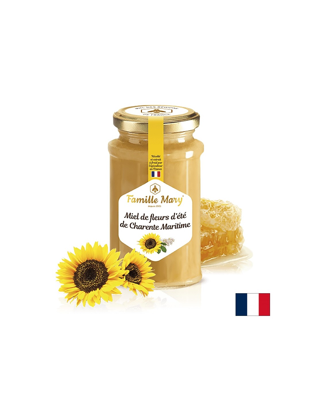 Miele d'api di fiori estivi, 360 g