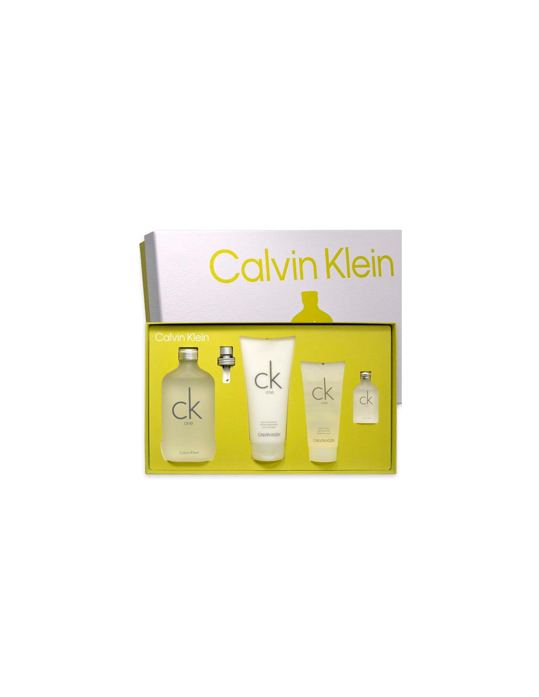 <tc>CALVIN KLEIN</tc> Set Ck One Edt 200ml Lozione per il corpo 100ml Gel 100mlmini 15ml@