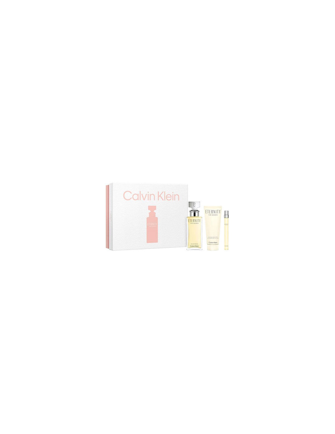 <tc>CALVIN KLEIN</tc> Set Eternity Edp 100ml Corpo 100ml Mini 10ml@