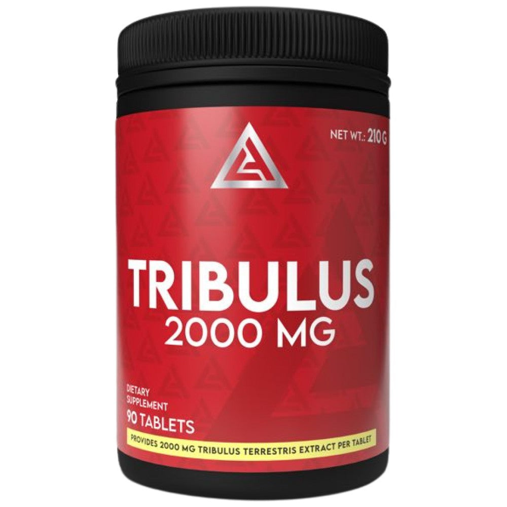 Tribulus 2000 mg | Estratto Mega Dose Tribulus Terrestris - 90 compresse