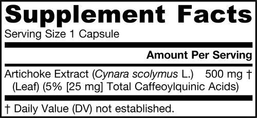 CARTICHOKE 500 mg - 180 capsule