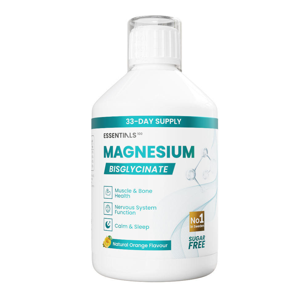 Magnesio liquido 375 mg Bisglicinato (50/33 dosi) - 500 ml