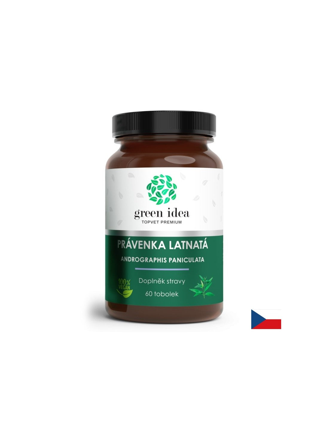 Per raffreddore e influenza - Andrographis, 385 mg x 60 capsule