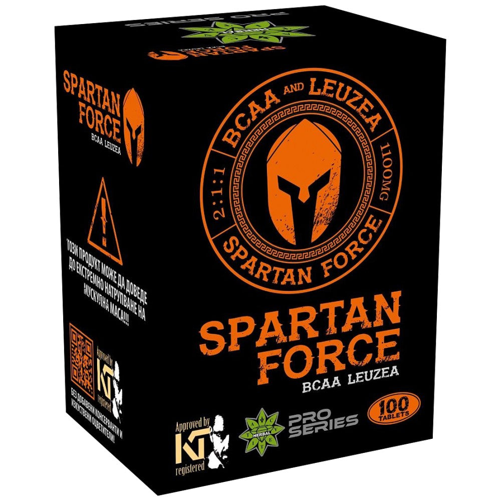 Spartan Force BCAA Leuzea 100 compresse