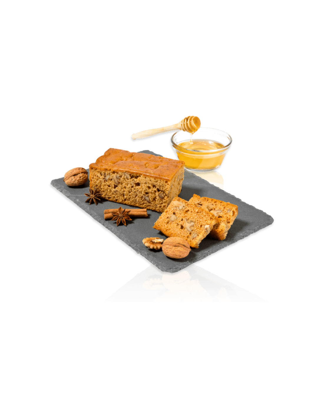 Pane francese al miele con noci - 40% miele, 18% noci, 250 g